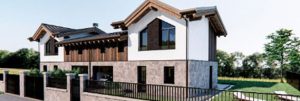 Promocion de casas de madera con jardín