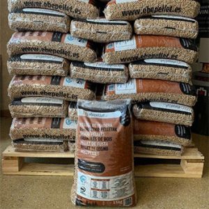 Venta de pellet a domicilio en sacos